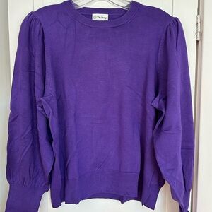 The Drop Purple Sweater for Amazon. Size large